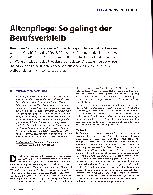 Vorschauseite 1: Altenpflege: So gelingt der Berufsverbleib