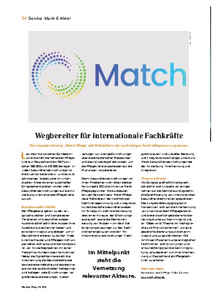 Vorschauseite 1: Wegbereiter für internationale Fachkräfte