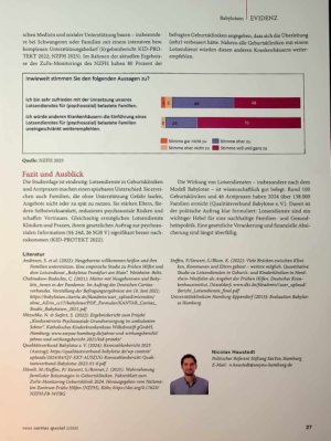 Vorschauseite 2: Wirkung von Lotsendiensten in Geburtskliniken und Arztpraxen - ein Blick auf die empirische Evidenz
