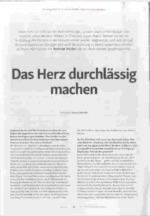 Vorschauseite 2: Das Herz durchlässig machen.