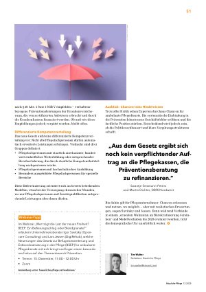 Vorschauseite 2: Mehr Prävention wagen?