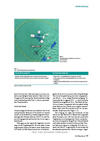 Vorschauseite 6: Differenzielle Beatmung