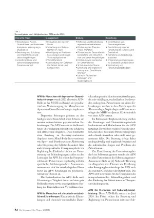 Vorschauseite 3: Advanced Practice Nurses an der MHH