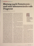Vorschauseite 1: Blutung nach Frenotomie - und eine lebensverändernde Diagnose