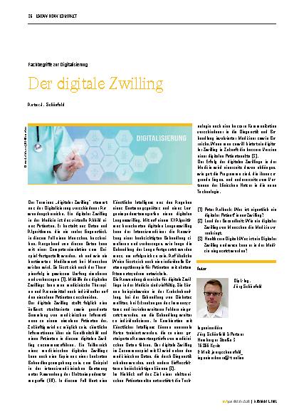 Vorschauseite 1: Der digitale Zwilling