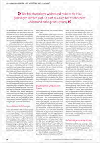 Vorschauseite 3: Die vaginale Untersuchung nur mit Erlaubnis!