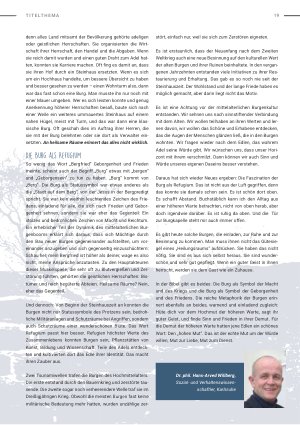 Vorschauseite 2: Können alte Burgen Heilungsräume sein?