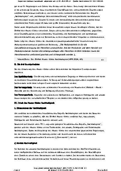 Vorschauseite 2: Der BVMed Muster-Kodex Nachhaltigkeit