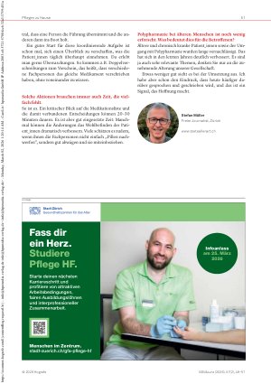 Vorschauseite 3: Manchmal muss man auch liebgewonnene Medikamente aufgegeben