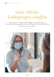 Vorschauseite 1: Gute Arbeitsbedingungen schaffen