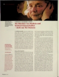 Vorschauseite 1: Ein Bündnis von Medizin und Geisteswissenschaften - nicht nur für Demenz