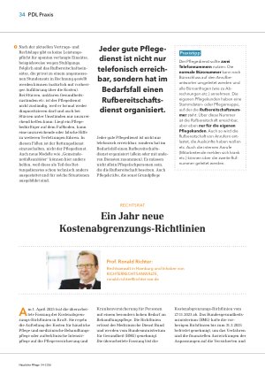 Vorschauseite 2: Die Rufbereitschaft nicht falsch verstehen!