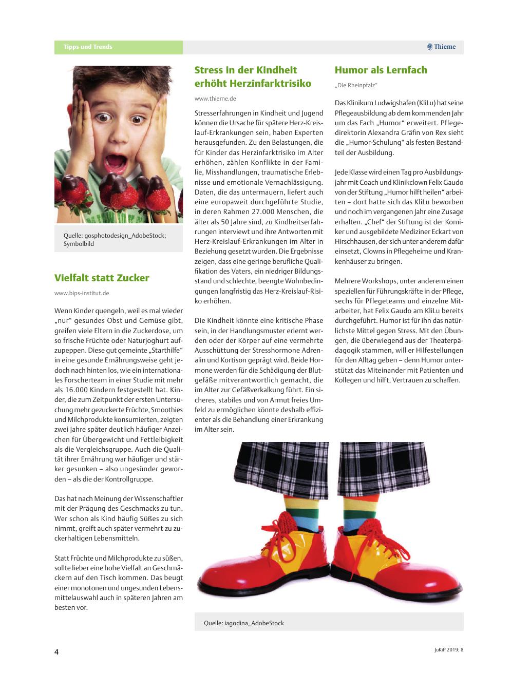 Vorschauseite 1: Tipps und Trends
