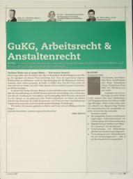 Vorschauseite 1: GuKG, Arbeitsrecht & Anstaltsrecht