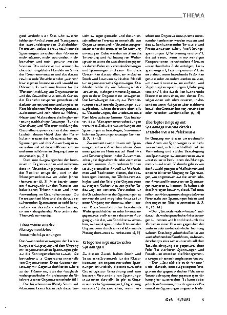 Vorschauseite 2: Wie viel Harmonie verträgt ein Gesundheitssystem? Impulse aus der allgemeinen Managementlehre für die Gesundheitssystemgestaltung.