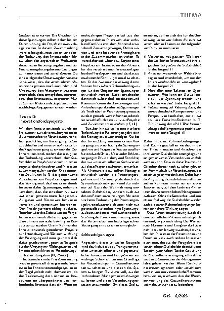 Vorschauseite 4: Wie viel Harmonie verträgt ein Gesundheitssystem? Impulse aus der allgemeinen Managementlehre für die Gesundheitssystemgestaltung.