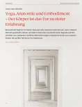 Vorschauseite 1: Yoga, Anatomie und Embodiment - Der Körper ist das Tor zu tiefer Erfahrung