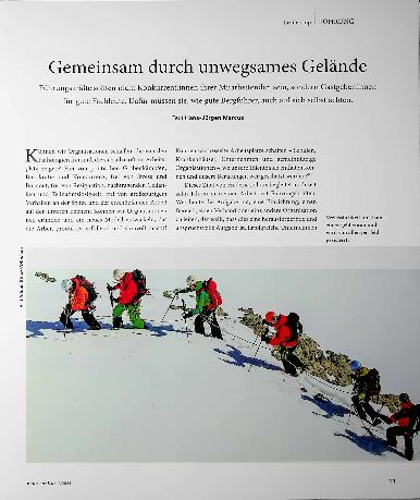 Vorschauseite 1: Gemeinsam durch unwegsames Gelände