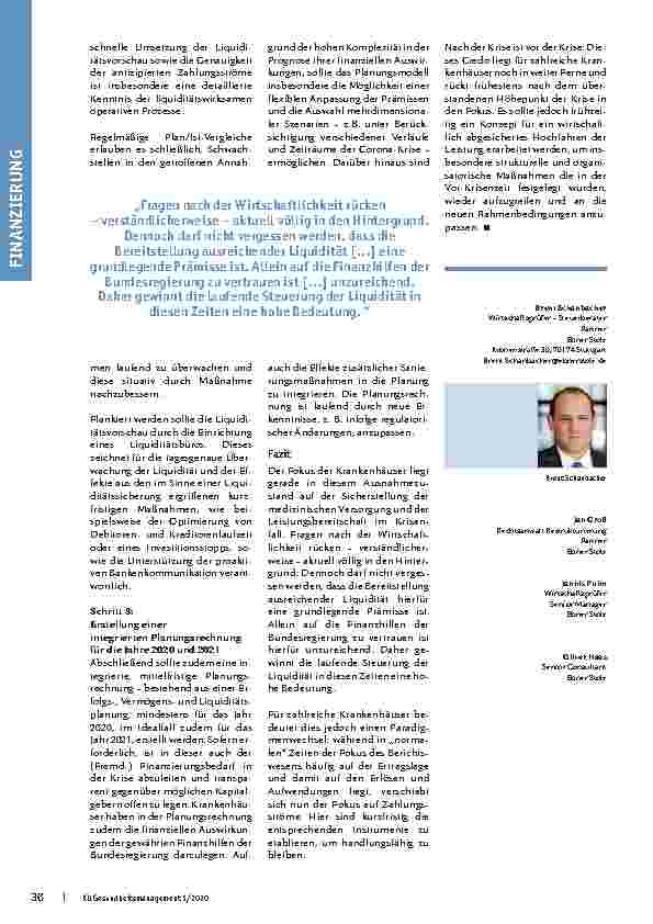 Vorschauseite 3: Liquidität vor Rentabilität: Maßnahmen zur Liquiditätssteuerung in der Krise