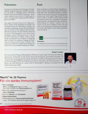 Vorschauseite 4: Der innere Gegner Wenn die Balance zwischen Körper und Seele zerbricht