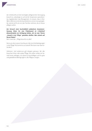 Vorschauseite 5: Wie Pflegenottelefone in Krisen und bei Gewalt in der Pflege weiterhelfen