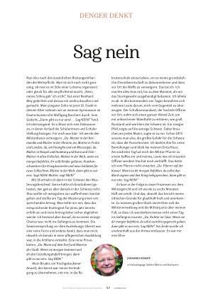 Vorschauseite 1: Sag nein