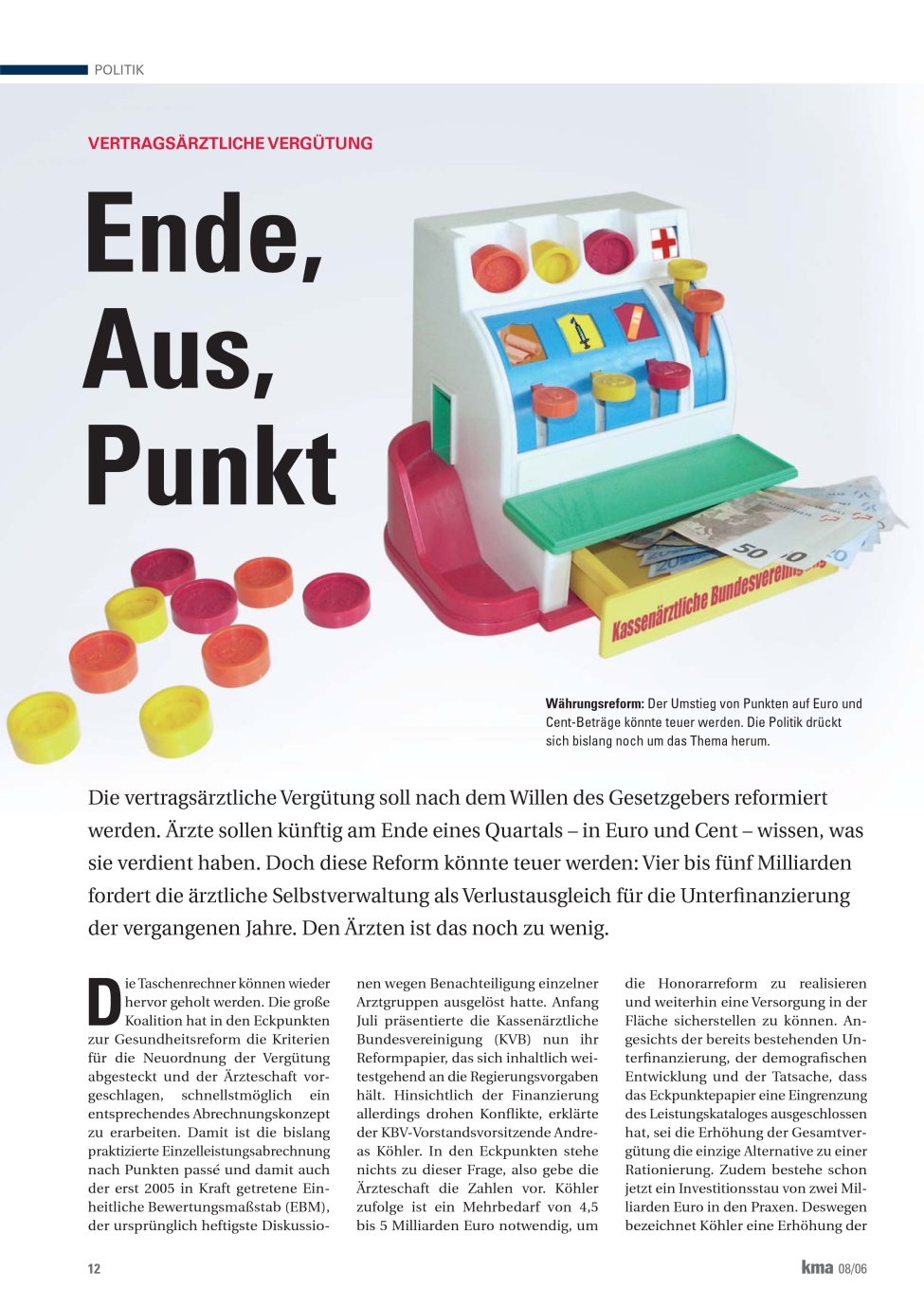 Vorschauseite 1: Ende, Aus, Punkt