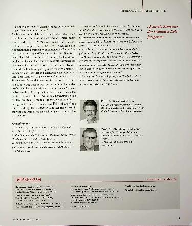 Vorschauseite 4: Fruitbare Zusammenarbeit auf neutralem Verhandlungsboden