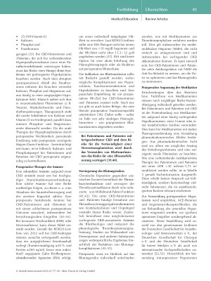 Vorschauseite 5: Anästhesie bei Patientinnen und Patienten mit chronischer Niereninsuffizienz
