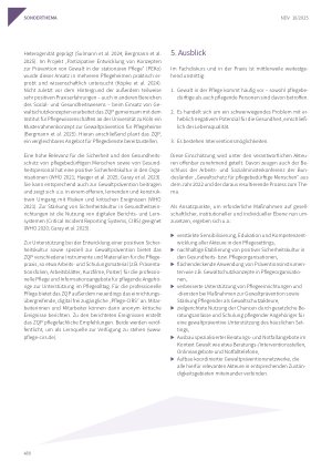 Vorschauseite 4: Gewalt gegen ältere pflegebedürftige Menschen in der Langzeitpflege