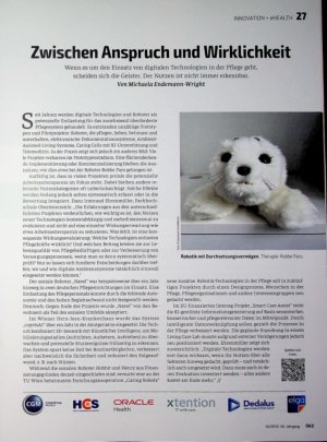 Vorschauseite 1: Zwischen Anspruch und Wirklichkeit