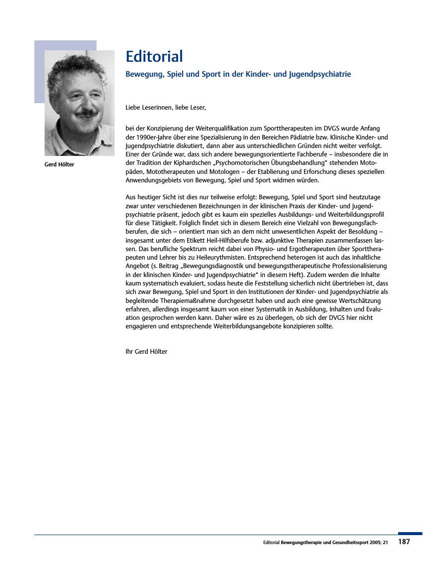 Vorschauseite 1: Editorial