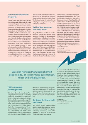 Vorschauseite 4: KHAG Sturz in den Kaninchenbau der Bürokratie