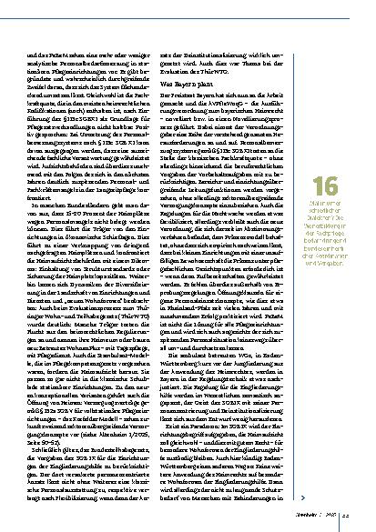 Vorschauseite 2: Heimrecht unter Anpassungsdruck
