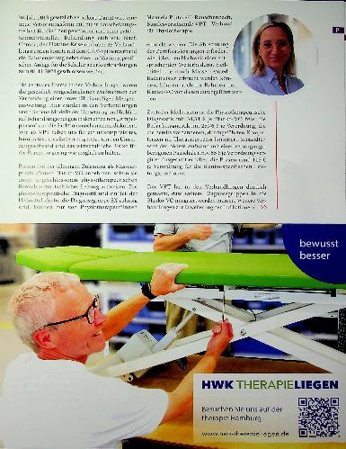 Vorschauseite 2: „Ein wichtiger Wendepunkt in der Physiotherapie“