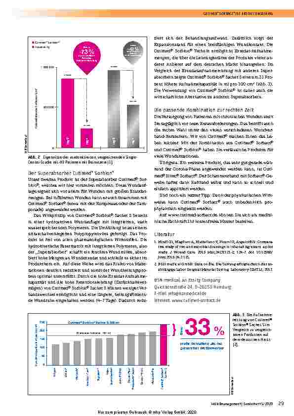 Vorschauseite 2: Sichere Wundversorgung mit Cutimed® - sicher behandeln, sicher verordnen