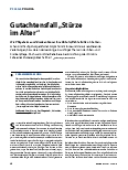 Vorschauseite 1: Gutachtenfall „Stürze im Alter“