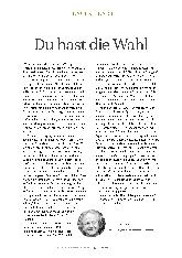 Vorschauseite 1: Du hast die Wahl.