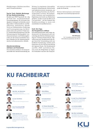 Vorschauseite 2: Das 25. Herbstsymposium der DGfM 2025 Medizincontrolling zwischen Reform, Digitalisierung und Praxisnähe