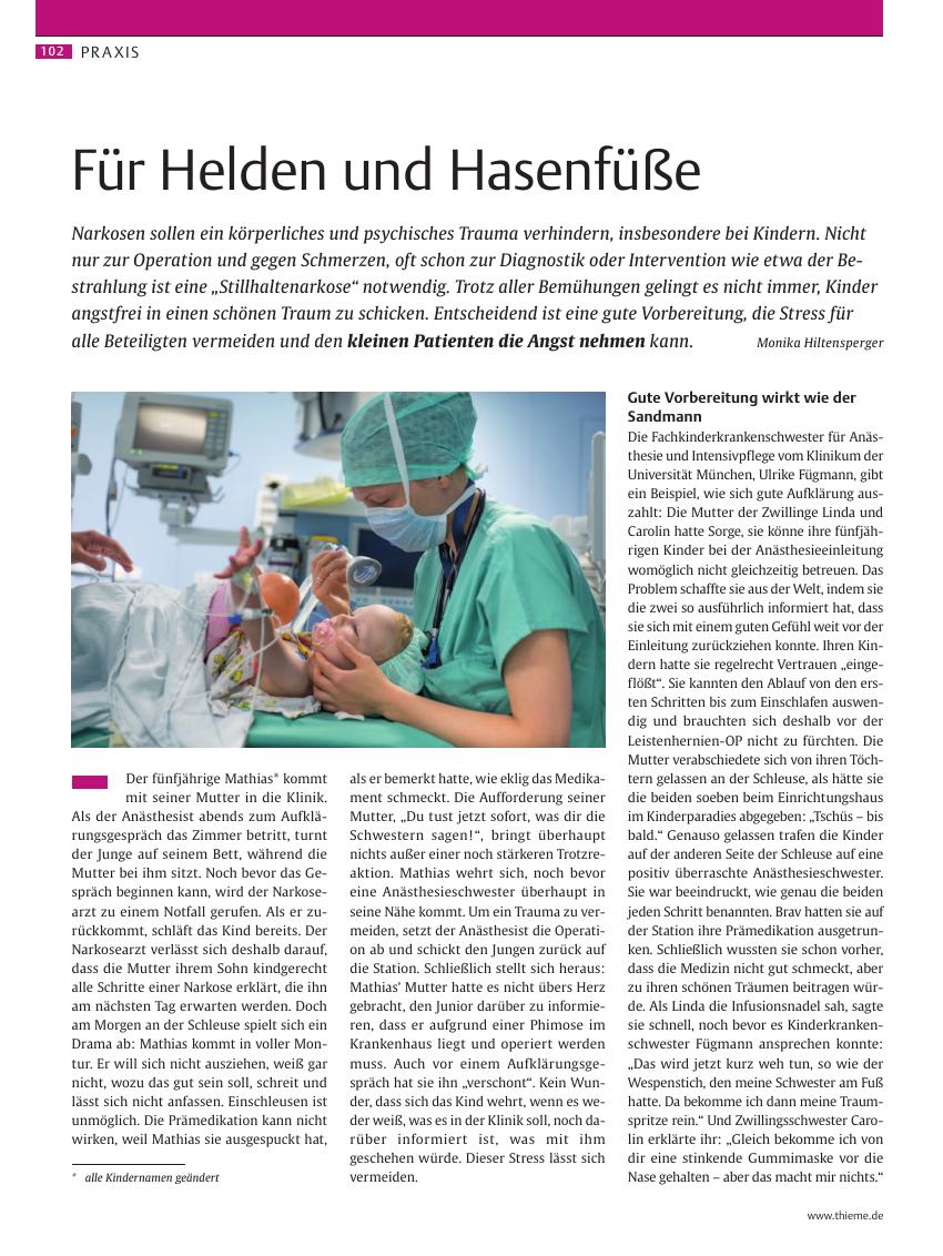 Vorschauseite 1: Für Helden und Hasenfüße