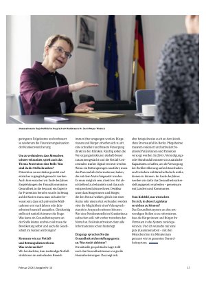 Vorschauseite 2: Neue Strukturen, mehr Qualität: Das Vertrauen ins System zurückgewinnen