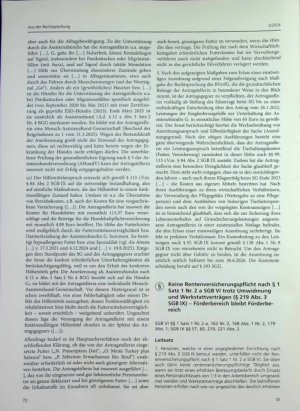 Vorschauseite 1: Keine Rentenversicherungspflicht nach § 1 Satz 1 Nr. 2 a SGB VI trotz Umwidmung und Werkstattverträgen (§ 219 Abs. 3 SGB IX) - Förderbereich bleibt Förderbe reich