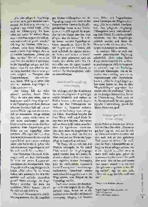 Vorschauseite 4: Hilfe annehmen kann man lernen.