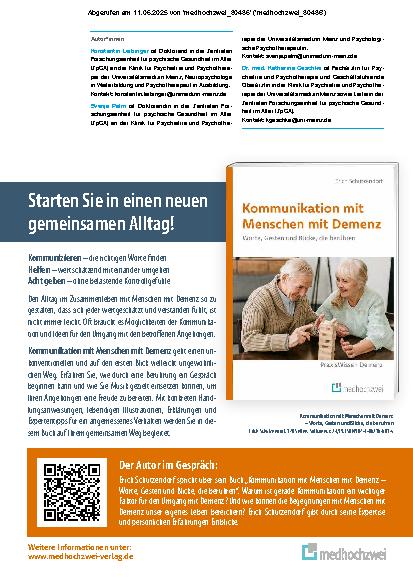 Vorschauseite 4: Projekt DREAM Digitale Resilienzförderung für Angehörige von Menschen mit Demenz