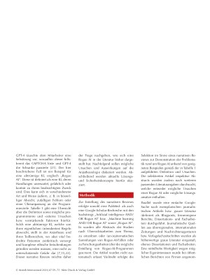 Vorschauseite 3: Rogue Artificial Intelligence in der Anästhesie – Ursachen, mögliche Auswirkungen und Lösungsansätze