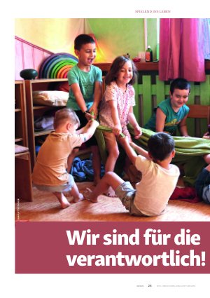 Vorschauseite 1: Wir sind für die Kinder verantwortlich!