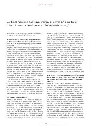 Vorschauseite 3: Wir sind für die Kinder verantwortlich!