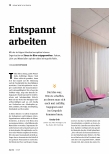 Vorschauseite 1: Entspannt arbeiten.