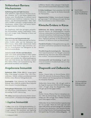 Vorschauseite 2: Doppelte Verteidigung Selen und Zink für die Schleimhäute