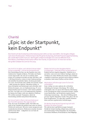 Vorschauseite 1: „Epic ist der Startpunkt, kein Endpunkt“